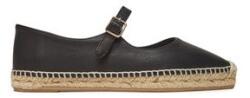 CASTANER női espadrillák, 025701-100, Természetes bőr, 36 EU, Fekete (0000304972553_36)