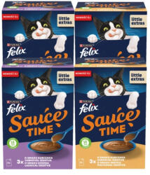 FELIX Felix Sauce Time Karma kiegészítő felnőtt macskáknak 24 x 40 g
