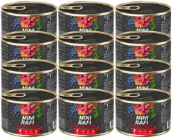 Dolina Noteci DOLINA NOTECI Mini Rafi marhahússal 12x185 g