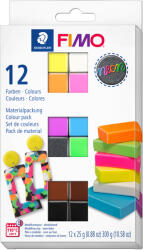 FIMO Комплект глина Staedtler Fimo , 12 цвята х 25g (28100-А-8013 C12-3)