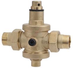 FERRO nyomáscsökkentő szelep nyomásmérő csatlakozóval 3/4" RC20 (RC20)