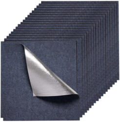 VEVOR Öntapadós moduláris szőnyegburkolat 5, 5 m2 szőnyeglap 60x60 cm, 15 db-os padlószőnyeg csomag szürke (ZZFKDT2424INX4DTI001V0)