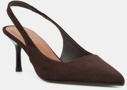 Jonak stiletto cu călcâiul deschis din piele întoarsă DIAMANTINE VELOURS PPY2-OBD49J_89X (3800237.E25)