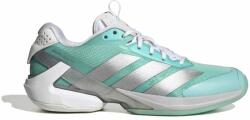 adidas Adizero Ubersonic 5 Tennis Shoes Flash Aqua/Silver Met. /Blush Pink Női teniszcipő EUR 40 2/3