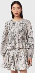 AllSaints bluză cu volane pentru femei, din vâscoză MELANI PPY2-BDD0AI_01X (W001PE)