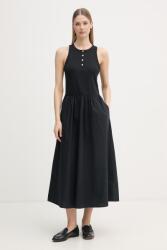 Tommy Hilfiger rochie evazată din bumbac PPY2-SUD146_99X (WW0WW49628)