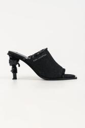 Karl Lagerfeld papuci mocasini pentru femei Karl Nft Heel PPY2-KLD0WO_99X (KL39106D.D00)