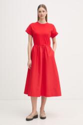 Tommy Hilfiger rochie bumbac PPY2-SUD145_33X (WW0WW51148)