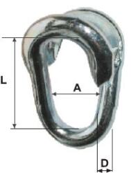 Romsurub Inel Zincat Pentru Final 6mm / 12x33mm, Romsurub, Mk-ogz06 (mk-ogz06)