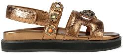 Kurt Geiger London papuci pentru femei Eagle Cut Out Flat Sling PPY2-OBD41D_GLD (5612368109)