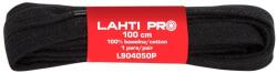 LAHTI PRO Siret Bumbac Plat / Negru - 100cm, 10/set, Lahti Pro, L9040500 (l9040500)