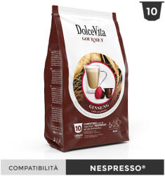 Dolce Vita Capsule Italfoods Dolce Vita Ginseng ginseng bautura pentru Nespresso 10 bucati