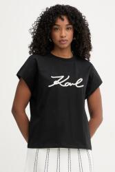 Karl Lagerfeld tricou pentru femei, din bumbac PPY2-TSD1KM_99X (B2W17020)
