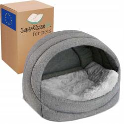Superkissen24 Kutyaház BUDKA XL LEN + szőr