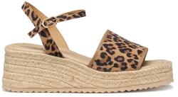 Geox espadrile wedges pentru femei, din piele D ALEMERIA PPY2-OBD21N_88X (D651KB00711C5018)