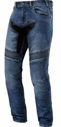 Rebelhorn Blugi motociclisți Rebelhorn Eagle 4 SF crop, albastru spălat (PBRH-EAGLE 4-SF-JP-48WS)