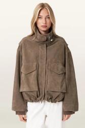 AllSaints geacă de tranziție pentru femei, din piele întoarsă PPY2-KUD02N_88X (W087LD)