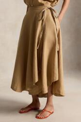 Ralph Lauren fustă asimetrică din in PPY2-SDD0L4_80X (211A12946)