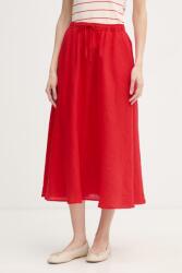 Tommy Hilfiger fustă din in PPY2-SDD0DH_33X (WW0WW50753)