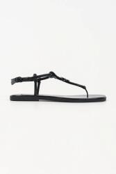 Karl Lagerfeld sandale cu călcâiul deschis pentru femei, din piele Olympia Ii PPY2-OBD3H8_99X (KL87416.G0X)