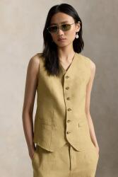 Ralph Lauren vestă cu nasturi pentru femei, din in DELAVE LINEN PPY2-KZD0AD_80X (211A12779001)