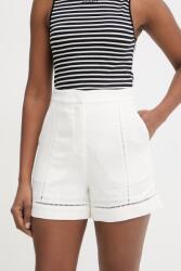 Karl Lagerfeld pantaloni scurți pentru femei, cu amestec de in PPY2-SZD0IL_01X (B2W10022)