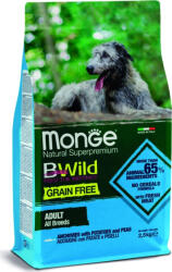 Monge BWild Grain Free Dog Szardella, burgonya & borsó 2, 5 kg