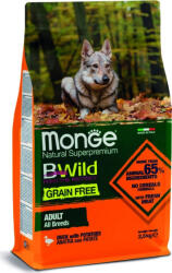 Monge BWild Grain Free Dog Kacsa & burgonya 2, 5 kg