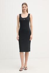 Calvin Klein rochie bumbac cu elastan PPY2-SUD12E_99X (LV047F257G)
