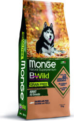 Monge BWild Grain Free Dog Lazac & borsó 12 kg