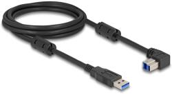 Delock USB 5 Gbps kábel A-típusú apa - B-típusú apa 90 lefelé néző csatlakozóapaval 2 m (81113) (81113) (81113)