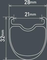 SHIMANO Kerék E+h Wh-rs710-c32-tl F: 24h/r: 24h For 11/12s Old: 100/142mm F/r: 12mm