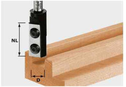 Festool Váltólapkás nútmaró, HW D12/30 WM Z1 (491080)