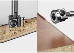 Festool Váltólapkás élszintbemaró, S8 HW D19 12x12 KL OFK (499806)