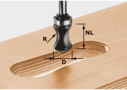 Festool Fogantyúvájat-maró, HW R16/NL32 KL (491033)