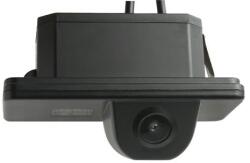 Phonocar VM273 gyári helyre illeszthető tolatókamera LED rendszámtábla világítással, BMW kompatibilitás, IP67, 130° látószög (VM273)
