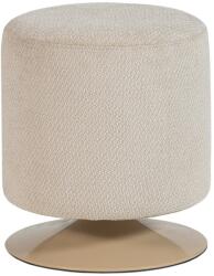 WOOOD Bézs buklé puff Islen - WOOOD