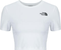 The North Face Tricouri mânecă scurtă Femei S/S Essential Cropped Slim Tee The North Face Alb EU L
