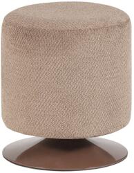 WOOOD Világosbarna buklé puff Islen - WOOOD