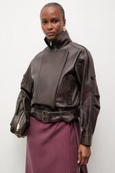 ANSWEAR Motoros dzseki női bőr YARA Unscripted kollekció - barna S