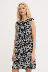 MARELLA Emme by Marella lenvászon Ruha - fekete 38