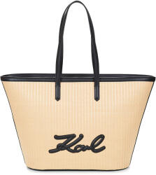 KARL LAGERFELD Sacoșe shopping și Genti shopping Femei K/SIGNATURE RAFFIA MD TOTE Karl Lagerfeld Bej Unic