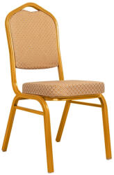 King Home Hera Bankett Szék Bézs Arany Elegáns (KHM-KH1501100308)