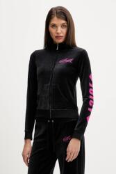 Juicy Couture velúr pulóver Angel - fekete M