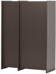 WOOOD Тъмнокафяво шкафче от декор от ясен 102x140x44 cm Brock - WOOOD (377894-MI)