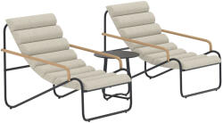  Erkélybútor-készlet Dallas 5194 (Fekete)