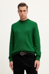 Giorgio Armani gyapjúkeverék pulóver - zöld XXL - answear - 29 990 Ft