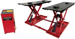 Invento Elevator auto tip foarfecă mobil 3 t INVENTO SL S30 RED - 230 V, cel mai îngust din gamă (KON-SL130P_230V-RED)
