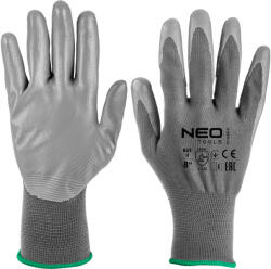 NEO TOOLS Mănuși de lucru, poliester cu acoperire PU, 4131X, mărimea 8 97-646-8 (97-646-8)