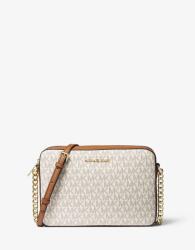 Michael Kors női kézitáska, crossbody Jet Set Large Logo light (35F8GTTC3B)